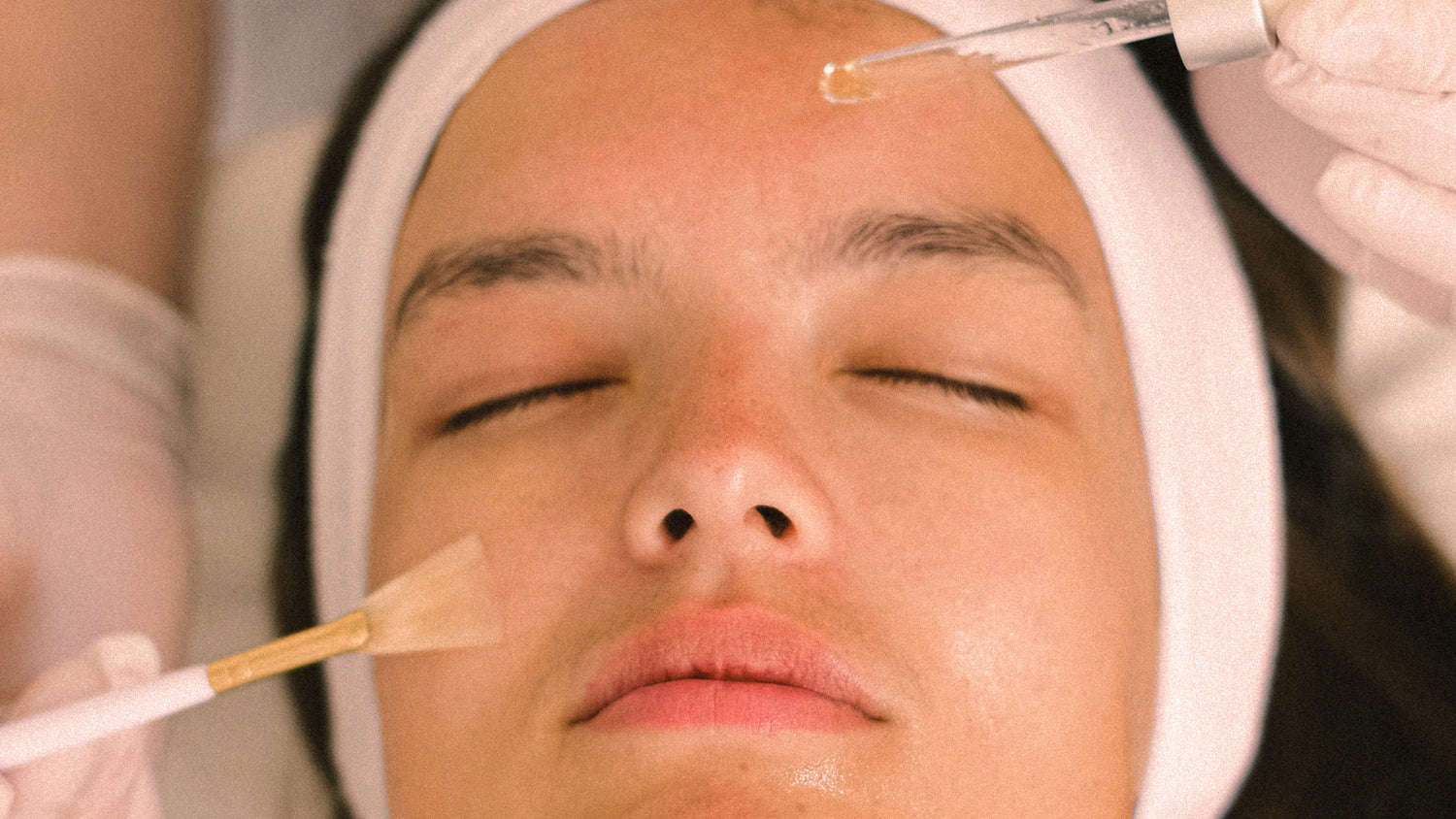 woman in her twenties spa procedures