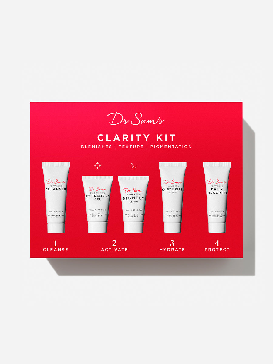 Clarity Kit | Clarifying Skincare Set | Dr Sam's
